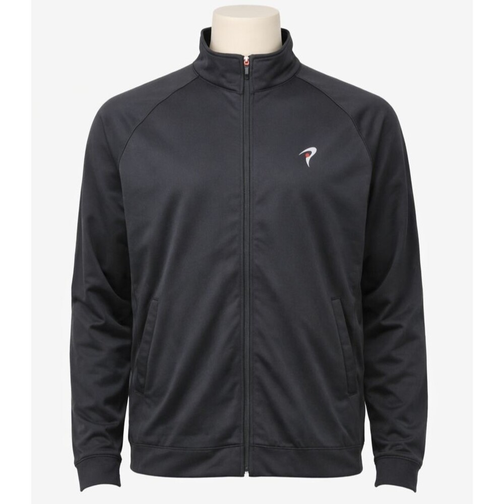 Titleist Performance Institute Golf Jacket Mens Size XL Black Full Zip Stretch
